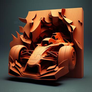 3D модель St F1 2009 игра (STL)